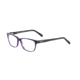 Morgan 201106 Progressive Prescription Eyeglasses, Violet Black Frame, 201106-4226PR