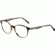 Morgan 201110 Progressive Prescription Eyeglasses, Dark Brown Havana Frame, 201110-4317PR