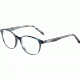 Morgan 201110 Progressive Prescription Eyeglasses, Petrol Stucture Frame, 201110-4318PR