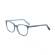 Morgan 201117 Single Vision Prescription Eyeglasses, Dark Blue Frame, 201117-4410SV