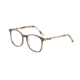 Morgan 201123 Progressive Prescription Eyeglasses, Dark Brown Frame, 201123-4434PR