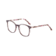 Morgan 201123 Progressive Prescription Eyeglasses, Dark Red On Pink/Brown Confetti Frame, 201123-4436PR