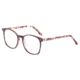 Morgan 201123 Progressive Prescription Eyeglasses, Dark Red On Pink/Brown Confetti Frame, 201123-4436PR