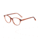 Morgan 201124 Single Vision Prescription Eyeglasses, Red/Brown Havana Frame, 201124-4457SV