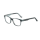 Morgan 201126 Progressive Prescription Eyeglasses, Petrol Black Structured Frame, 201126-4060PR