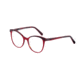 Morgan 201132 Bifocal Prescription Eyeglasses, Brown Havana/Red Frame, 201132-4508BI