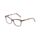 Morgan 201134 Progressive Prescription Eyeglasses, Dark Red On Pink/Brown Confetti Frame, 201134-4436PR