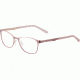 Morgan 203156 Single Vision Prescription Eyeglasses, Pink Nude Frame, 203156-537SV