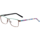Morgan 203158 Progressive Prescription Eyeglasses, Brown Green Frame, 203158-542PR