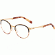 Morgan 203163 Progressive Prescription Eyeglasses, Red Beige Frame, 203163-1004PR