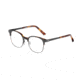 Morgan 203168 Single Vision Prescription Eyeglasses, Black Matte/Havana Frame, 203168-6100SV