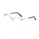 Morgan 203168 Single Vision Prescription Eyeglasses, Grey Silver Frame, 203168-4227SV