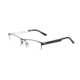Morgan 203173 Progressive Prescription Eyeglasses, Black/White Frame, 203173-6100PR