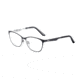 Morgan 203174 Progressive Prescription Eyeglasses, Black White Frame, 203174-6100PR