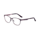 Morgan 203174 Single Vision Prescription Eyeglasses, Violet/Pink Frame, 203174-3500SV
