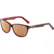 Morgan 207185 Sunglasses, Brown Havana on Red Frame, Grey Brown Rosegold Lens, 207185-6905