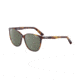 Morgan 207195 Sunglasses, Brown Havana Frame, Green Lens, 207195-6311