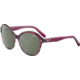 Morgan 207198 Sunglasses, Violet Frame, Green Lens, 207198-4312