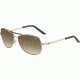 Morgan 207344 Single Vision Prescription Sunglasses, Gold Brown Frame, 207344-600SV
