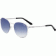 Morgan 207345 Sunglasses, Rhodium Frame, Blue Gradient Mirror Lens, 207345-1000