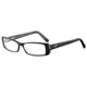 Morgan No. 201048 Eyeglasses - Black Frame and Clear Lens 201048-6423