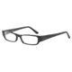 Morgan 201049 Progressive Prescription Eyeglasses - Black Frame and Clear Lens 201049-8840PR