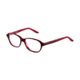 Morgan No. 201056 Eyeglasses - Red Frame and Clear Lens 201056-8046
