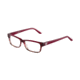Morgan 201059 Single Vision Prescription Eyeglasses - Red Frame and Clear Lens 201059-6402SV