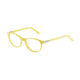 Morgan 201060 Progressive Prescription Eyeglasses - Yellow Frame and Clear Lens 201060-6550PR