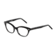 Morgan 201061 Single Vision Prescription Eyeglasses - Brown Frame and Clear Lens 201061-6552SV