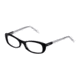 Morgan 201066 Bifocal Prescription Eyeglasses - Black Frame and Clear Lens 201066-8840BI