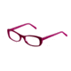 Morgan 201066 Bifocal Prescription Eyeglasses - Violet Frame and Clear Lens 201066-6534BI