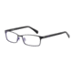 Morgan 203124 Bifocal Prescription Eyeglasses - Black Frame and Clear Lens 203124-429BI