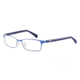Morgan 203124 Bifocal Prescription Eyeglasses - Blue Frame and Clear Lens 203124-430BI