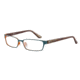 Morgan 203125 Bifocal Prescription Eyeglasses - Blue Frame and Clear Lens 203125-433BI