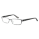 Morgan 203125 Bifocal Prescription Eyeglasses - Grey Frame and Clear Lens 203125-432BI