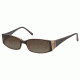 Morgan No. 207114 Sunglasses - Brown Frame and Grey Green Lens 207114-6172