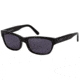 Morgan 207124 Single Vision Prescription Sunglasses - Black Frame and Grey Lens 207124-8840SV