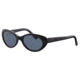 Morgan 207137 Single Vision Prescription Sunglasses - Black Frame and Grey Lens 207137-8840SV