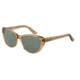 Morgan 207148 Single Vision Prescription Sunglasses - Brown Frame and Grey Green Lens 207148-6251SV