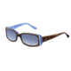 Morgan 207152 Single Vision Prescription Sunglasses - Brown Frame and Blue Gradient Lens 207152-6506SV