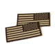 Morovision United States Uniform IR Flag, Tan, Left Sleeve 4010-TAN