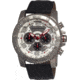 Morphic 0201 M2 Series Mens Watch, White Dial w/ Black Leather Band, Stainless Steel Case MPH0201