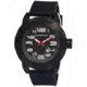 Morphic 0801 M8 Series Mens Watch, Black Dial w/ Black Silicone Band, Black Stainless Case MPH0801