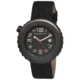 Morphic 1304 M13 Series Mens Watch, Black Dial w/ Black Leather Band, Stainless Steel Case MPH1304