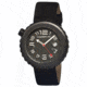 Morphic 1306 M13 Series Mens Watch, Black Dial w/ Orange Leather Band, Stainless Steel Case MPH1306