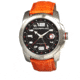 Morphic M14 Series Mens Watch, Black-Silver-Orange MPH1403