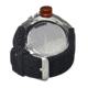 Morphic M24 Series Watch,Black Silicone Band, Orange Bezel,Black Analog Dial,Strap Buckle MPH2404