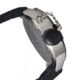 Morphic M24 Series Watch,Black Silicone Band,Silver Hand,Black Bezel,Black Analog Dial,Strap Buckle MPH2401