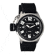 Morphic M24 Series Watch,Black Silicone Band,Silver Hand,Black Bezel,Black Analog Dial,Strap Buckle MPH2401